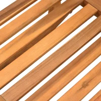 Outsunny Outdoor Rocking Chair with Cushion, Acacia Wood Patio Rocker for Backyard, Patio, Home, Teak Tone(m-7)