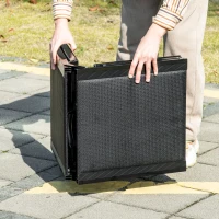 PawHut Folding Pet Ramp, 62 Inch Lightweight Portable Dog Ramp for Extra Large Dogs, Non-Slip Surface for Cars, Trucks and SUVs, Black(m-10)