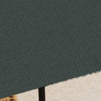 Outsunny 10' x 10' Square Gazebo Canopy Replacement UV Protected Top Cover Sun Shade Grey(m-7)