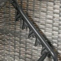 Outsunny 4 Piece Adjustable Canopy Outdoor Rattan Sofa Set w/ Height Adjustable Coffee Table & Cushions, Cream White(m-7)