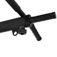 Soozier Wall Mounted Pull Up Bar Strengthen Muscle Full Body Train Sandbag Hanger For Boxing & Trainings,Black(m-9)