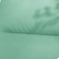 Outsunny Patio Chair Cushions for Adirondack Chair Replacement Cushions with Back and Ties, Set of 2, Green(m-9)