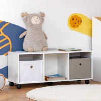 HOMCOM Kids Shelf /w Cubes, Cubby Storage for Kids(m-2)