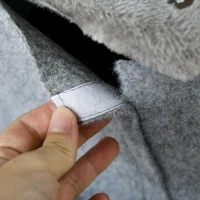 PawHut 59" Cat Tree with Scratching Posts, Self Groomer, Scratching Pad, Large Cat Tower for Indoor Cats with Hammock, Bed, House, Toys, Grey(m-10)