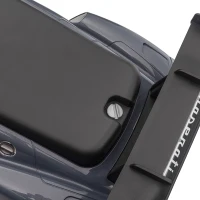 Qaba Licensed Maserati GT2 Baby Sliding Car with Storage, Music, Horn, Foot to Floor Toddler Car for 18-60 Months, Grey(m-9)