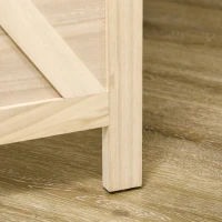 HOMCOM 4.7' 4 Panel Wooden Room Divider with Pegboard Display, Folding Privacy Screen for Home Office, Natural(m-7)