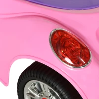 Qaba Baby Push Car with Music, Horn, Light, Pink(m-10)