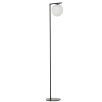 HOMCOM Metal Floor Lamp, Standing Light with 350° Adjustable Lampshade for Living Room, Bedroom, Office, Black(m-1)
