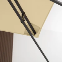 Outsunny 13' x 10' Gazebo Cover, Gazebo Replacement Canopy with 2 Tier Top for Garden, Patio, Outdoor, Beige(m-10)