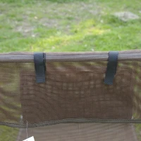 Outsunny Outdoor Lounge Chair, Portable Adjustable Reclining Seat Folding Chaise Lounge Patio Camping Beach Tanning Chair Bed with Pillow, Brown(m-7)
