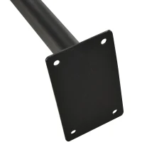 Soozier Wall Mounted Pull Up Bar Strengthen Muscle Full Body Train Sandbag Hanger For Boxing & Trainings,Black(m-10)