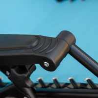 Outsunny 2 Piece Foldable Lounge Chair with Canopy Shade, Outdoor Zero Gravity Chair w/ Side Tray & Cup Holder, Reclining Lounger w/ Breathable Mesh Fabric Seat, Pillow, Sky Blue(m-10)