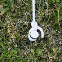 Outsunny 10'x20' Aluminum Pop Up Canopy Tent, Upgraded Thicker Tube Instant Party Tent with Wheeled Bag, 2-Level Adjustable, XL Large Ground Stakes for Events Patio Backyard(m-9)