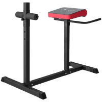 Soozier Back Extension Roman Chair, Hyperextension Bench with Adjustable Leg Roller for Back, Abdominal and Gluteal Training(m-2)