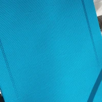 Outsunny Garden Rocking Chair Outdoor Indoor for Patio, Balcony, Porch, Light Blue(m-6)