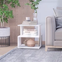 Light Nightstand - Slim Bedside Stand for Small Spaces(m-1)