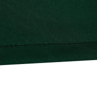 Outsunny Retractable Awning Fabric Replacement for 13' x 8' 840-151, Green(m-7)