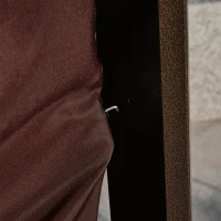 Outsunny 10' x 12' Hardtop Gazebo Steel Covered Gazebo Aluminum Frame Heavy Duty Outdoor Pavilion with Curtains and Netting, Brown(m-9)