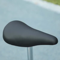 Soozier Foldable Electric Scooter for Kids Ages 6-14, with Seat and 2 Adjustable Heights, Max 6km Range & 12km/h, Pink(m-5)