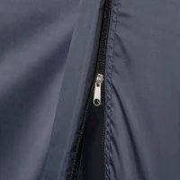 Outsunny 60" x 60" x 82" Shower Tent Extra Wide Changing Room Privacy Portable Camping Shelters with Windows & Floor Mat, Dark Blue(m-10)