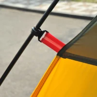 Outsunny 7x7x5.5ft Outdoor Folding Beach Tent Sun Shade Shelter Patio Camping Canopy Fast Pitch Tent(m-8)