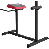 Soozier Back Extension Roman Chair, Hyperextension Bench with Adjustable Leg Roller for Back, Abdominal and Gluteal Training(m-11)