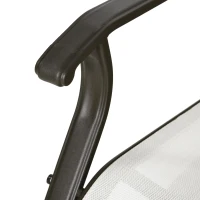 Outsunny 3PCs Gliding Rocking Chair & Bistro Tea Table Set, Cream White(m-10)