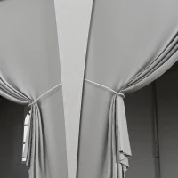 Outsunny 19 x 10' Pop Up Canopy with Removable Sidewalls, Windows, Height Adjustable Ez Up Canopy for Outdoor Events, Party, Gray(m-7)