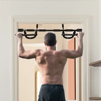 Soozier Doorway Pull Up Bar, Multifunctional Chin Up Bar, Door Exercise Equipment for Home Gym(m-1)