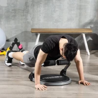 Soozier Ab Crunch Machine, Ab Workout Equipment, Whole Body Exercise Equipment for Home Gym(m-1)