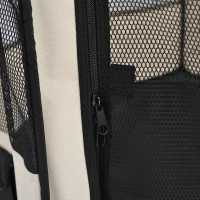 PawHut 49.2-inch Soft Pet Playpen Folding Dog Pen Outdoor with Bag(m-9)