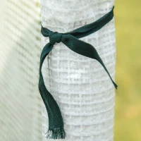 Outsunny 7' x 4' x 7' Outdoor Lean-to Walk-in Garden Greenhouse with Roll-Up Door Hot House for Plants Herbs Vegetables, White(m-8)