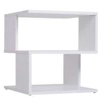 Light Nightstand - Slim Bedside Stand for Small Spaces(m-12)
