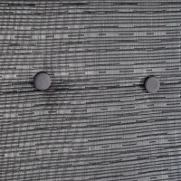 Outsunny 3-Seat Patio Swing Chair, Outdoor Swing Glider with Adjustable Canopy, Removable Thicken Cushion, and Weather Resistant Steel Frame, for Garden, Poolside, Backyard, Gray(m-9)