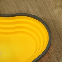 Qaba 11PCs Non-Slip Stackable Kids Stepping Stones, Heart-Shaped(m-10)