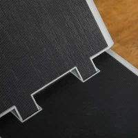 Soozier Multipurpose Workout Bench, Adjustable Stepper Deck with Resistance Ropes, Incline and Decline, Foldable Weight Bench for Home Gym Aerobic & Strength Training(m-10)