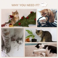 PawHut Cat Shelf for Wall, Multi Level Cat Tree Tower with Cat Condo, Sisal Scratching Posts, Cat Perches, Ladder, Cat Wall Furniture for Indoor Use(m-6)