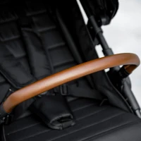 Qaba Lightweight Baby Stroller with One-Click Fold, Toddler Travel Stroller with Adjustable Backrest Footrest, Compact Stroller with All Wheel Suspension, Sun Canopy, Black(m-8)