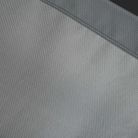 Outsunny Single Rocking Sun Lounger Hammock Bed with Steel Frame and Headrest for Garden Beach and Pool 7'L x 4.3'W(m-9)