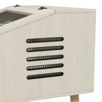 PawHut 29 Gallon Reptile Terrarium, Top Opening Reptile Tank w/ Ventilations for Snakes Lizards Horned Frogs Chameleons(m-9)