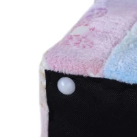 Qaba Kids Sofa with Glowing Fairy Design for 18-36 Months, Multicolor(m-8)