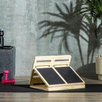 Soozier Calf Stretcher, Non-Slip Slant Board, Adjustable Incline Board for Calf Stretching, Foldable and Portable(m-10)
