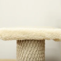 PawHut Cat Tree, Cat Tower Cat Stair Steps with Scratching Post, Hanging Play Ball for High Bed, Sofa, Indoor / Outdoor(m-9)