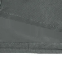 Outsunny Outdoor Patio Hammock Porch Swing Cover with UV, Water, & Dust Fighting Material, 81" x 49" x 65", Gray(m-9)