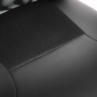 Vinsetto Ergonomic Office Chair with Thick Padded Headrest, Mesh Computer Desk Chair with Tilt Function, Armrest, Black(m-9)