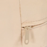 Outsunny Patio Chair Cushions, Thick Deep Seat Outdoor Seat Cushion with Back Cushion, Beige(m-7)