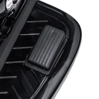 Qaba 6V 3 Wheel Electric Motorcycle for Kids, Battery Powered Motorbike w/ Headlights, Music, Forward & Reverse, Gray(m-9)