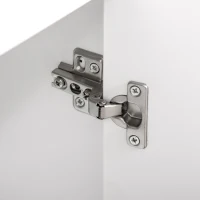 HOMCOM 70" Kitchen Hutch, Freestanding Storage Pantry Cabinet with 3-Tier Shelving, Sideboard with Adjustable Shelves and Open Countertop, White(m-8)