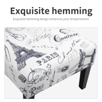 HOMCOM Comfortable Stable Modern Dining Chair In Hand-Painted Style for Dining Room and Bedroom(m-6)