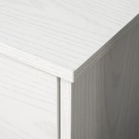 Vinsetto Lateral Filing Cabinet with Wheels, Locking File Cabinet, Mobile Printer Stand with Open Shelves and Drawers for A4 Size Documents, White(m-9)